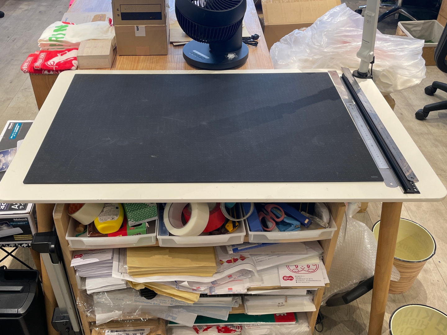 作業台の写真